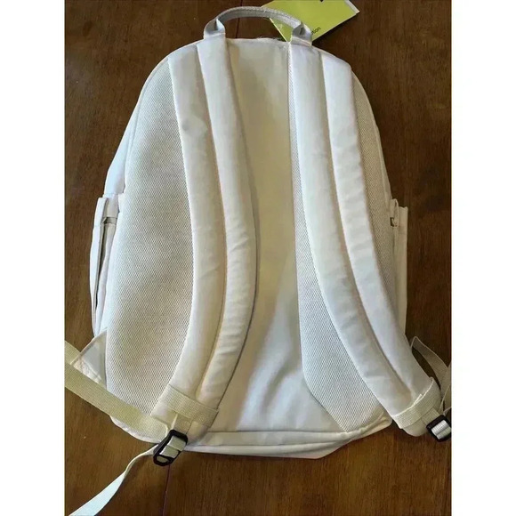 All In Motion Travel 15-inch Laptop Backpack for Work School, Off White - Picture 7 of 9